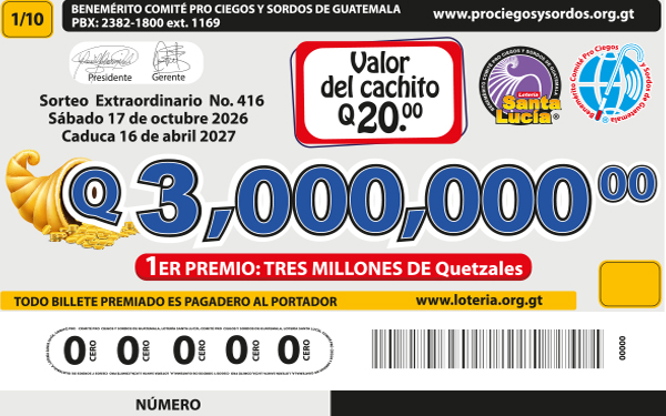 Sorteo #416